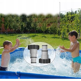 Adapterio žarnos jungtys intex baseino siurbliui, 2 vnt