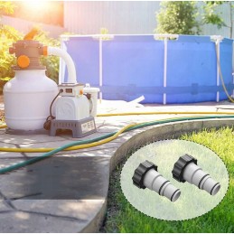 Adapterio žarnos jungtys intex baseino siurbliui, 2 vnt