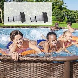 Adapterio žarnos jungtys intex baseino siurbliui, 2 vnt
