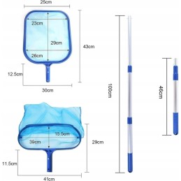Baseino tinklas, 2 valymo tinkleliai, 1 2 m