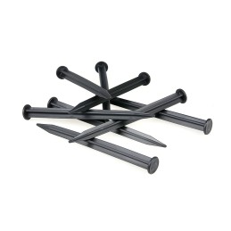 ✨ Universalūs tvirtinimo ankeriai (smeigtukai) apvadui: eco-bord, elasteo, randberg, polbord, b45, b58, bordeo - 18 cm, 100 vnt.