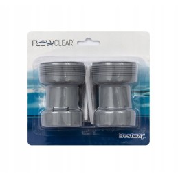2 sodo žarnų jungčių rinkinys bestway adapteris 3 2 3 8cm