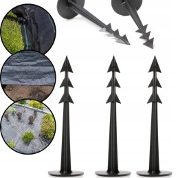 Sodo kaiščiai 125 mm 200 vnt