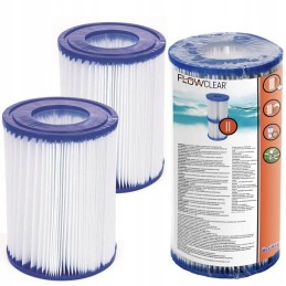 Bestway II tipo filtro siurblio įdėklas 2 vnt 58094