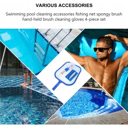 Skimmer baseino valymo įrankių rinkinys, 3 vnt