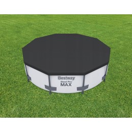 Juodas brezentinis uždangalas baseinui 3 05 m bestway