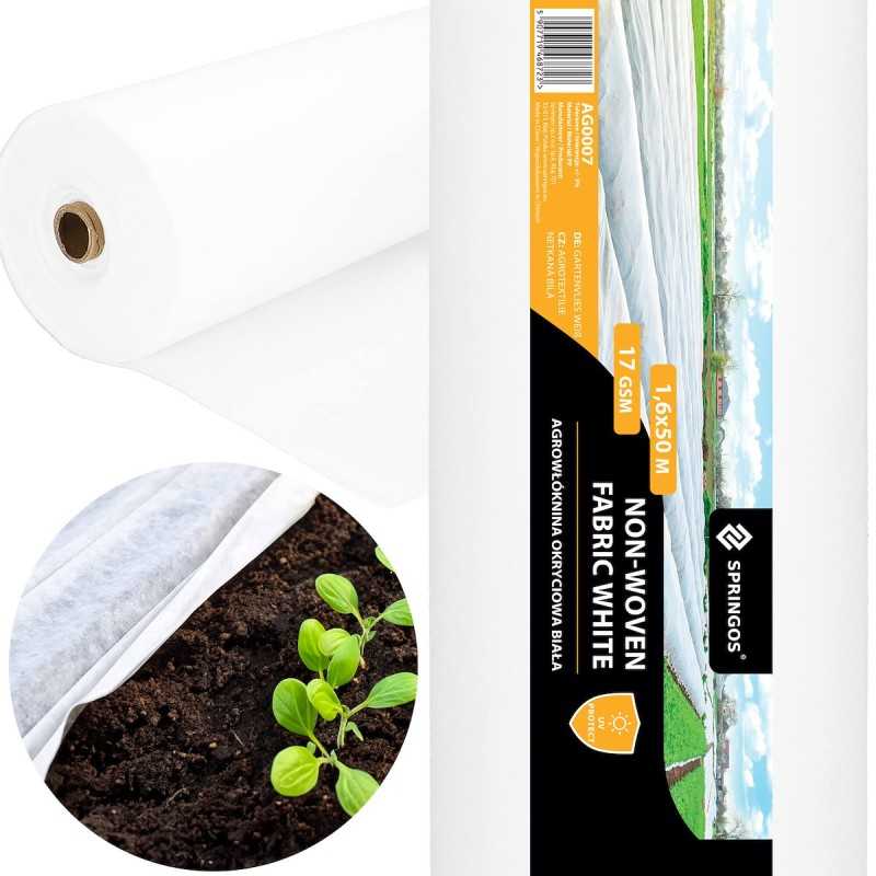 Žiemą dengianti agrotekstilė 17g/m2 ritinys