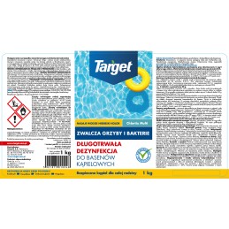 Chlortix multi blue kovoja su dumbliais ir dezinfekuoja 1 kg