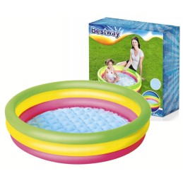 Vaikų baseinas, trijų spalvų, 102x25cm bestway