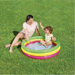 Vaikų baseinas, trijų spalvų, 102x25cm bestway