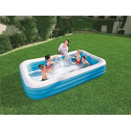 Stačiakampio baseino dangtis 305 x 183 cm bestway, visapusiška apsauga nuo nešvarumų