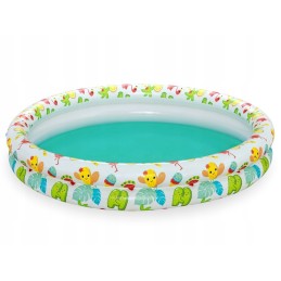 Bestway rinkinys plaukimo baseino irklavimo baseinas su kamuoliu 122cm 51124
