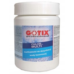 Chlortix multi chlop tabletės baseinui 20x20g 400g