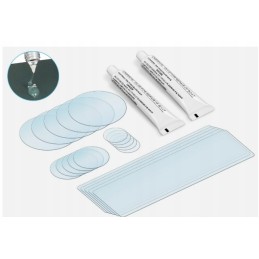 22x remonto rinkinys baseinams, latki laty čiužiniai, stiprūs vandeniui atsparūs klijai