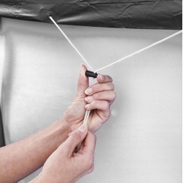 PVC danga 305 cm bestway karkasiniam baseinui