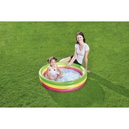 Bestway baseino pripučiamas baseinas minkštu dugnu 51104