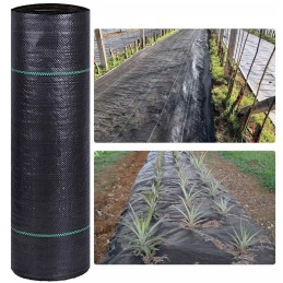 ✅ Agrotekstilė nuo piktžolių black mat pp uv agrotextile 70g 3,2x10m - augalų apsauga nuo piktžolių
