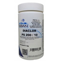 Diaclor ps 200 10 baseino chloro tablečių 200g daugiafunkcinis 1 kg