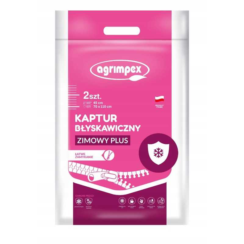 Agrotekstilės gaubtas su užtrauktuku 70cm x 110cm agrimpex