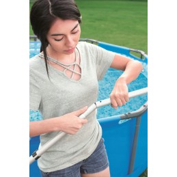 Praktiškas baseino valymo rinkinys 3in1 bestway 58013 dulkių siurblys