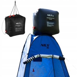 Kaasaskantav matkaturisti dušš 40l Nils Camp must