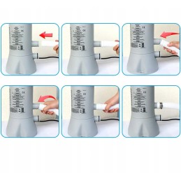 2x intex pakaitinės žarnos baseino siurblio vamzdis 32 mm už 300 330 530 1000