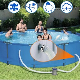 2x pakaitinis intex waz vamzdis baseino siurbliui 32mm 150cm