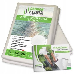 Balta pavasarinė agrotekstilė gf uv 17g 1,6x50m