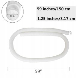 Intex pripučiama žarna baseino keitimo vandens vamzdžiui 1 5 m 2 vnt