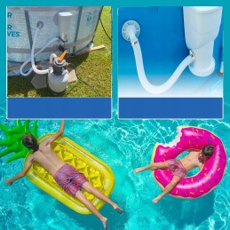 Intex pripučiama žarna baseino keitimo vandens vamzdžiui 1 5 m 2 vnt