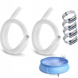 Plaukimo baseino žarnos keitimas antžeminiams baseinų priedams, lengvai montuojamas