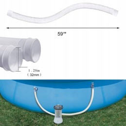 Waz vamzdis intex baseino siurblio keitimui 1 5m 32 mm 2 vnt