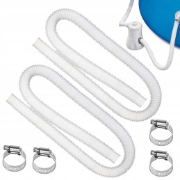 Žarnos vamzdis baseino siurbliui, baseino žarna, 1 5 m 32 mm, 2 vnt