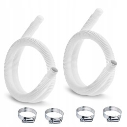 Žarnos vamzdis baseino siurbliui, baseino žarna, 1 5 m 32 mm, 2 vnt