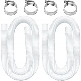 Žarnos vamzdis baseino siurbliui, baseino žarna, 1 5 m 32 mm, 2 vnt