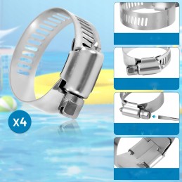 Waz vamzdžio vamzdis 150cm 32mm intex baseino siurbliui 28601eg 28603eg 28637eg