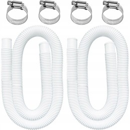 Pakaitinė žarna kaljanui pripučiamame baseine 1 5m 2vnt metalinė sagtis