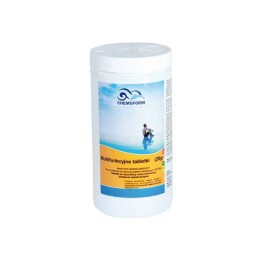 1kg daugiafunkcinės tabletės 6in1 20g baseino chloro