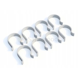 8x baseino segtuko laikiklis intex brezentinė plėvelė 60mm