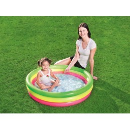 Pripučiamas irklavimo baseinas su minkštu dugnu bestway 51104