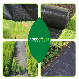 Žemės ūkio audinys tujoms, skylutės kas 60cm, 0,6x10m, pupos, pomidorai, mėlynės, avietės