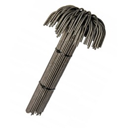 Sodo kaiščiai, metaliniai plieniniai inkarai agrotekstilei, fi 3.0mmx15cm, 100 vnt.