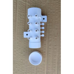 Oro srovės skirstytuvas 8 purkštukams vonios hidromasažinei voniai