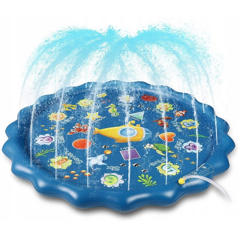 Children's garden pool water mat sprinkler 170cm