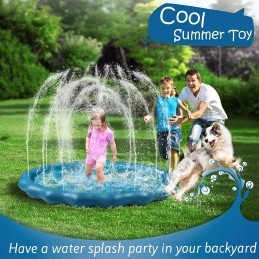 Children's garden pool water mat sprinkler 170cm