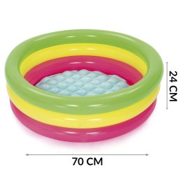 Bestway apvalus pripučiamas baseinas 70 x 70 cm