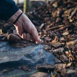 Cinkuoto metalo tvirtinimo kaištis 3x15cm bradas