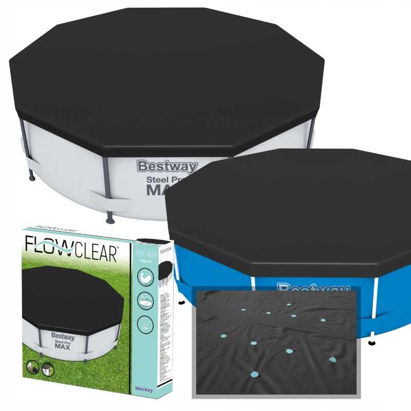 Plaukimo baseino dangtis oe305 cm bestway 58036