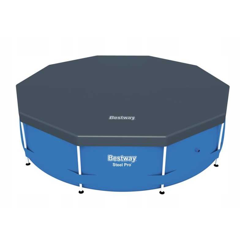 305 rėmo baseino dangą dengia Bestway