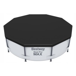 305 rėmo baseino dangą dengia Bestway